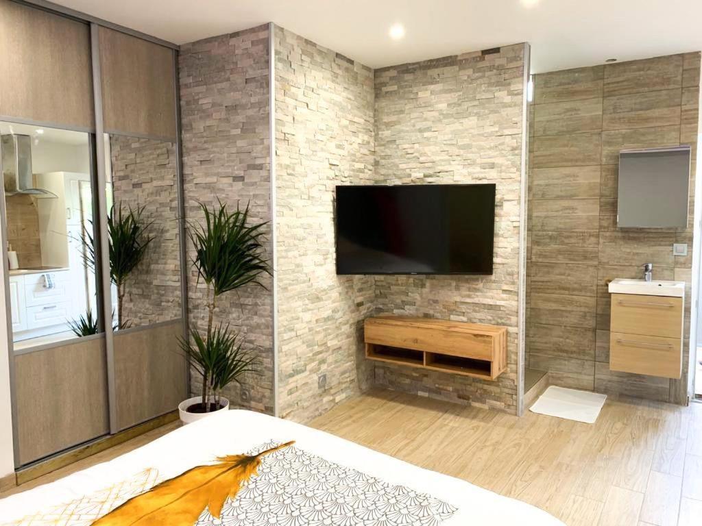 Le Menhir 2 Jacuzzi Spa Terasse Barbecue La Roche-Blanche  Ngoại thất bức ảnh